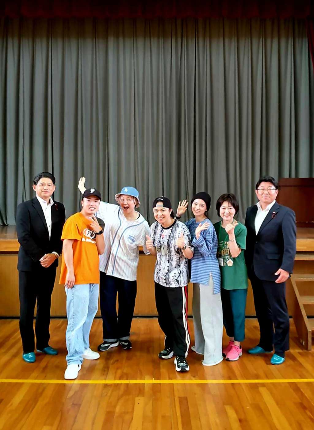舞台芸術等総合支援事業(学校巡回公演)を見学