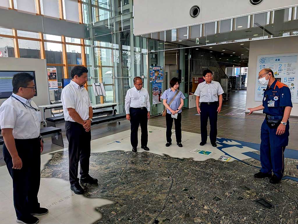 堺市総合防災センター視察