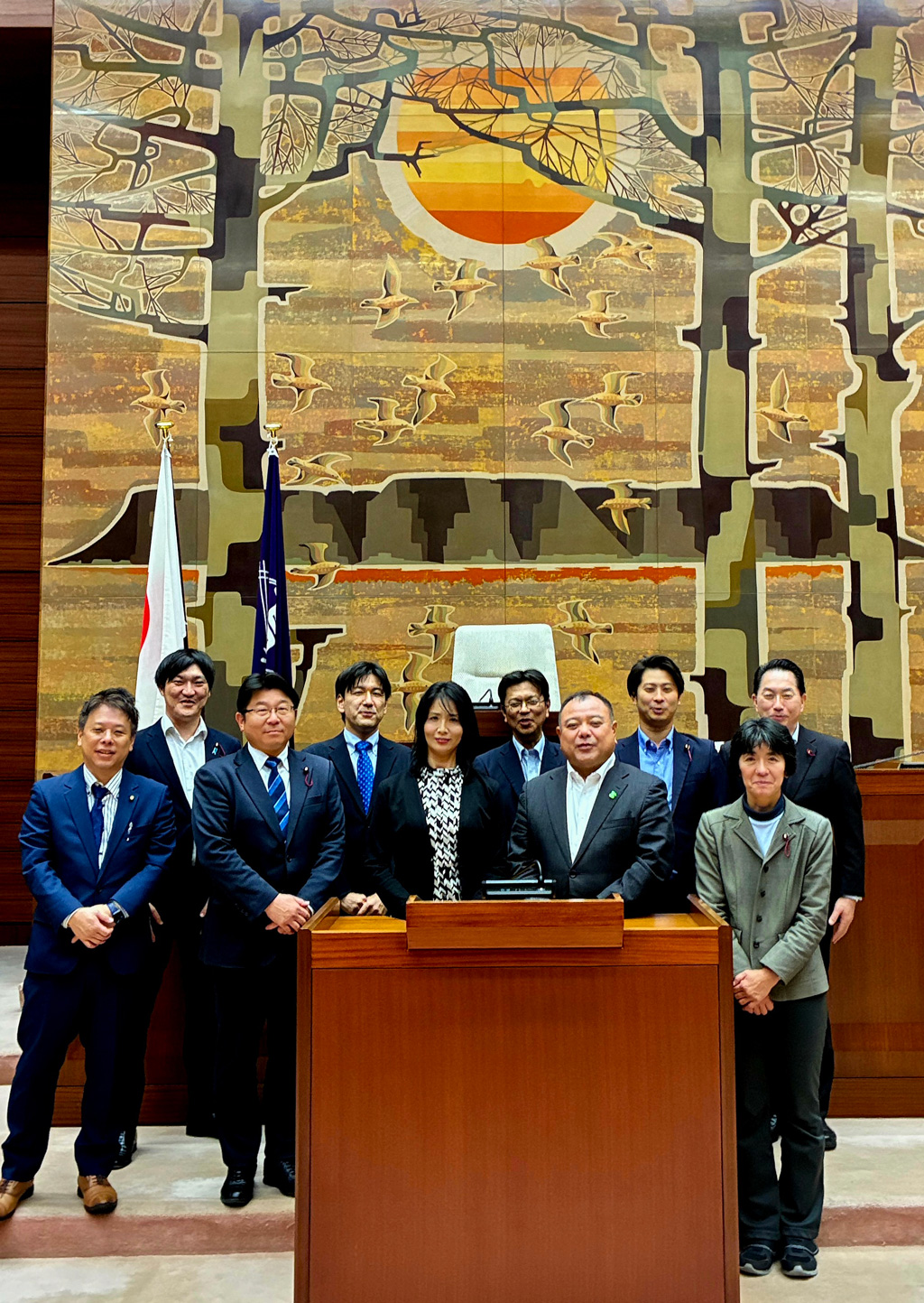 議会運営委員会行政視察：１日目