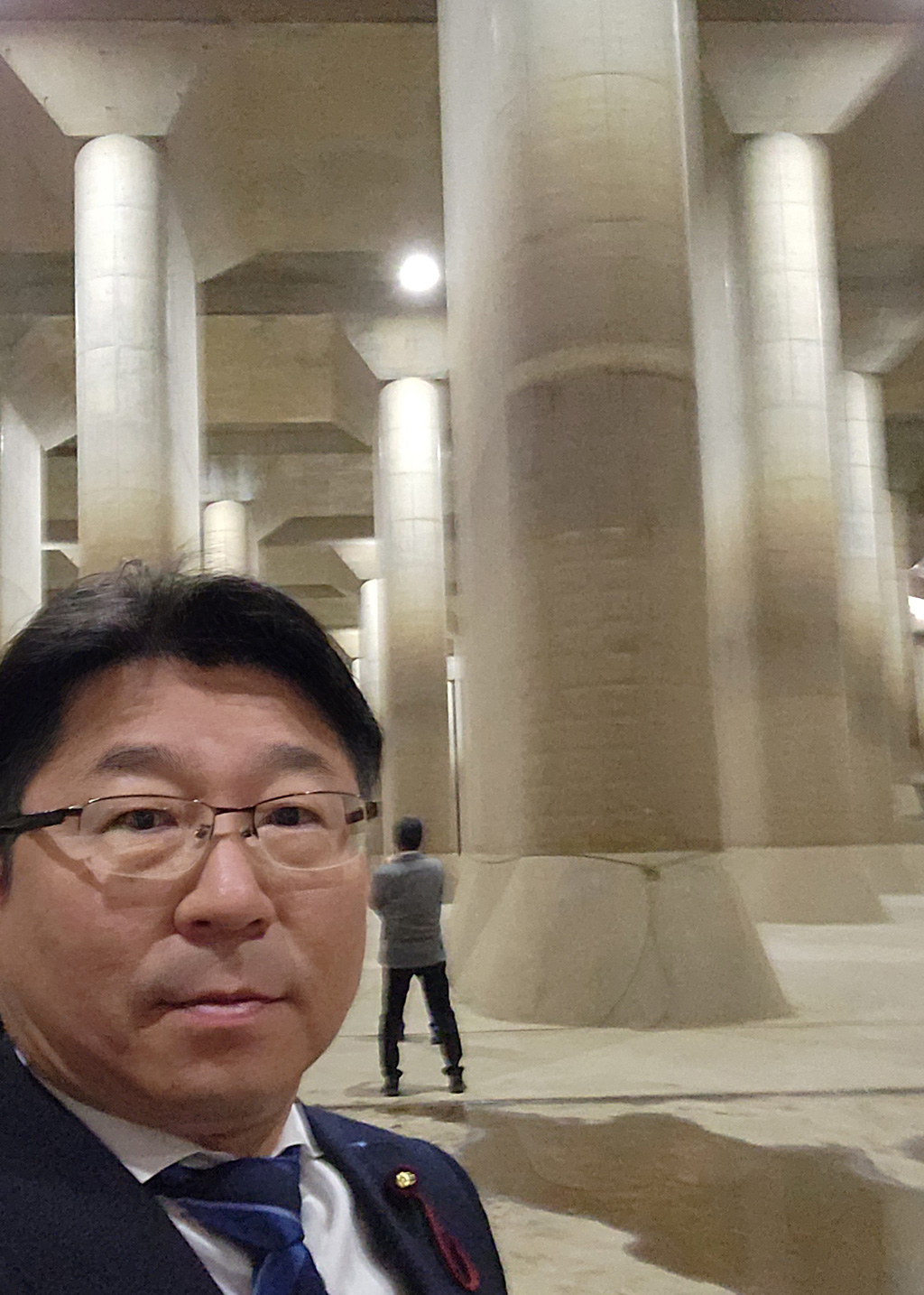 花・観光・消防の3議連合同現地視察